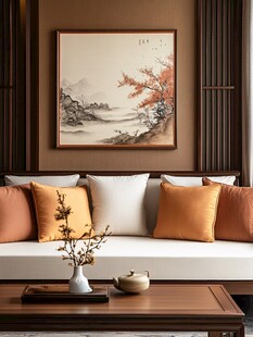 中式客厅雅致沙发装饰景