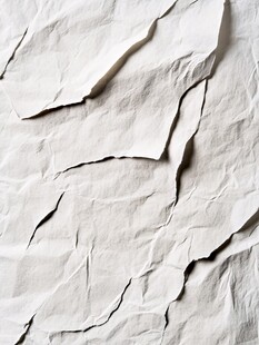 皱巴巴的白色纸张纹理