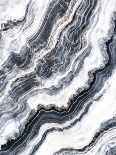 黑白大理石纹理艺术图案
