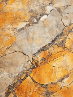 橙灰相间大理石纹理