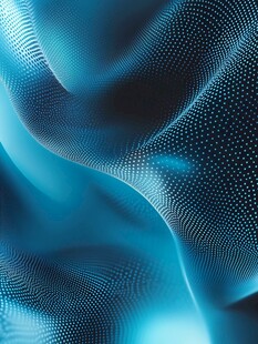 蓝色科技感动态波纹背景