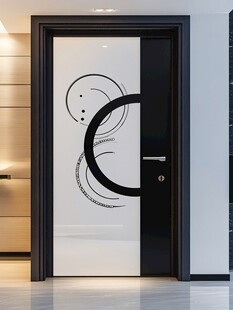 简约现代艺术装饰入户门