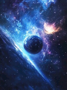 梦幻宇宙中的蓝色星球