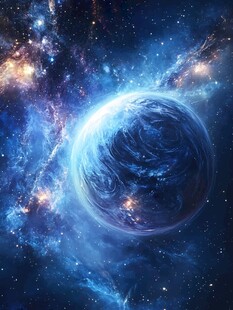 梦幻宇宙中的蓝色星球