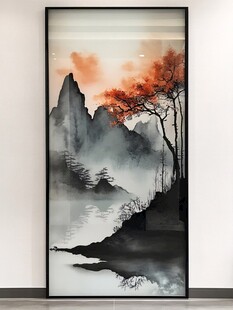 中式山水墨韵装饰画