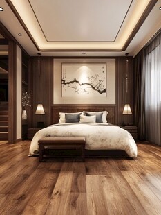 中式典雅卧室室内设计图