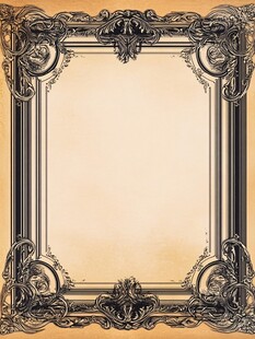复古华丽装饰性艺术画框