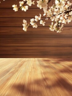 春日繁花装点木质空间