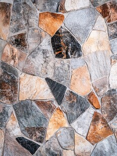 多彩拼接石纹墙面纹理
