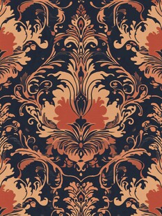 复古华丽欧式花纹图案