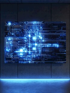 科技感十足的炫酷电路板