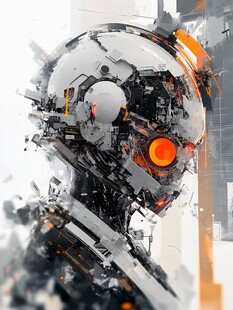 机械战士 科幻风机器人形象