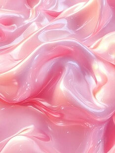 梦幻粉色流体纹理图案