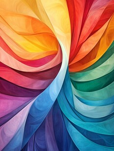 绚丽多彩的抽象艺术图案