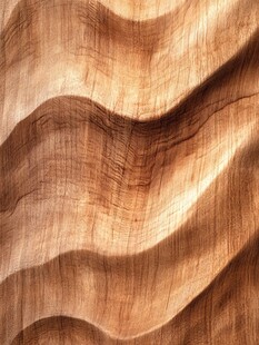 木质纹理波浪状自然图案