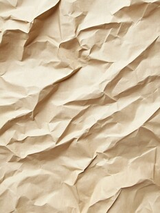 皱巴巴的牛皮纸纹理背景