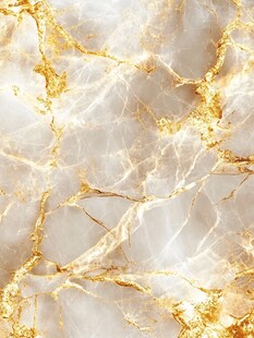 奢华金白大理石纹理