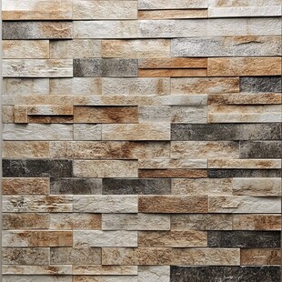 复古风石纹墙面装饰效果