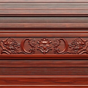 中式木雕木纹装饰纹理