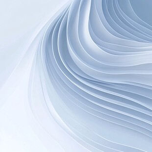 淡蓝色波浪状抽象背景图
