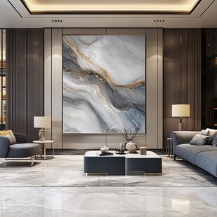 现代奢华客厅的优雅格调