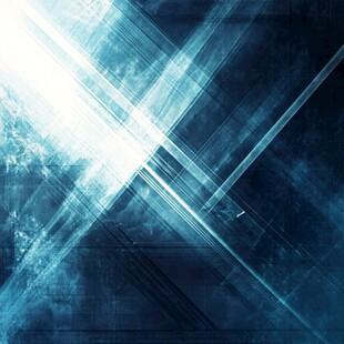 科技感蓝光交叉线条背景