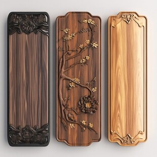 精美木雕饰板 尽显工艺之美