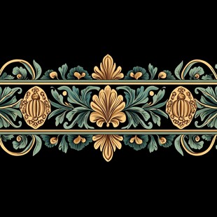 古典华丽欧式花纹装饰条
