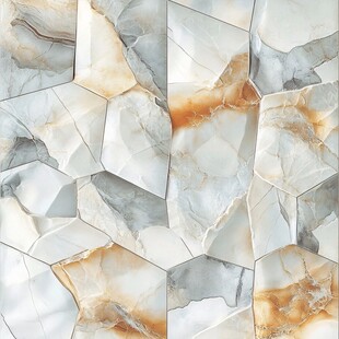 几何拼接大理石纹理图案