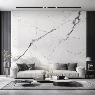 现代简约大理石客厅空间