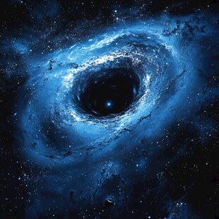 深邃宇宙中的神秘黑洞