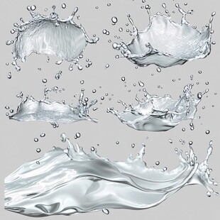水花飞溅动态效果集合