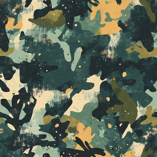 抽象迷彩图案纹理背景图