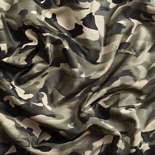迷彩布料纹理特写