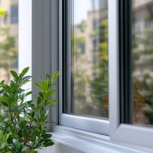 窗边绿植 清新室内小景致