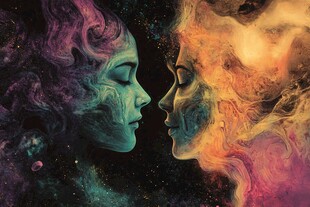 梦幻星际双生面孔对视