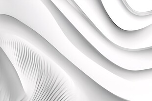 白色流线型抽象纹理背景