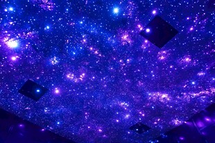 梦幻星空宇宙璀璨背景图