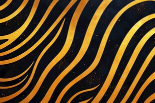 黑金波浪纹理背景图案