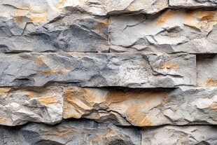 灰色纹理石墙背景图