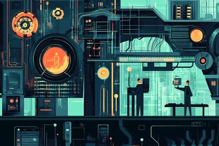 未来科技实验室场景