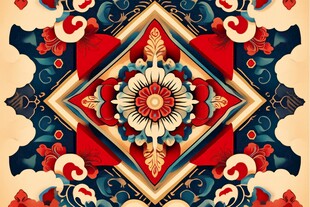 中式传统花纹图案设计