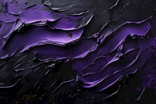 紫黑抽象颜料纹理艺术图