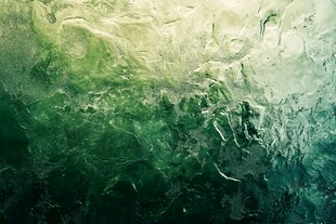 梦幻绿调水波纹抽象背景