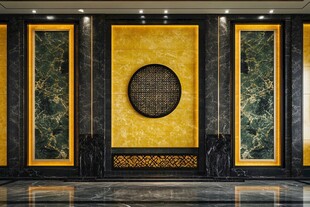 豪华大气中式风格墙面装饰