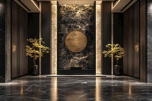 奢华中式风格大厅设计