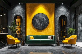 现代奢华客厅时尚空间展示