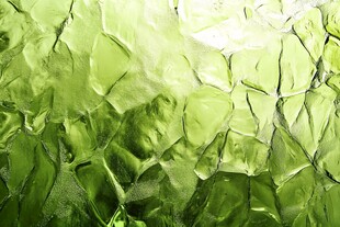 翠绿碎裂纹理玻璃背景