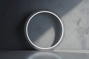 简约环形灯 独特光影之美