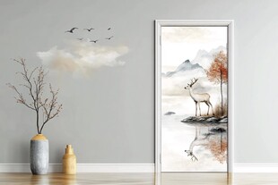 中式门绘 雅致室内景致